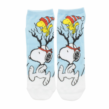 Peanuts Christmas Snoopy Men's Socks 12 Days of Giving Gift Box